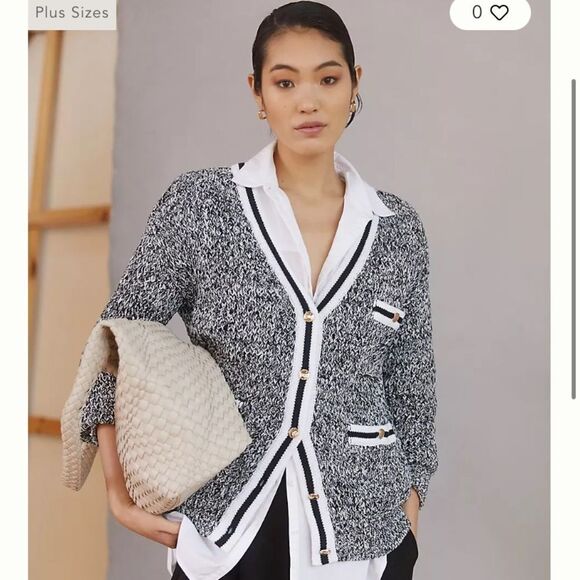 Maeve Tweed Boyfriend Cardigan size Medium - Picture 1 of 11